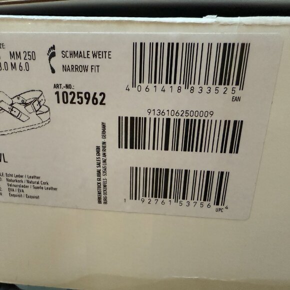 BIRKENSTOCK 1774 Tokio suede clogs, Size: IT39,  white-off - Picture 2 of 5